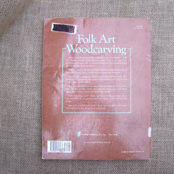 Folk Art Woodcarving 823 Detailed Patterns Book Bridgewater - Picture 2 of 16